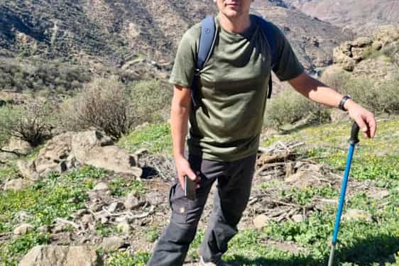 Med Roque Nuble i bakgrunden