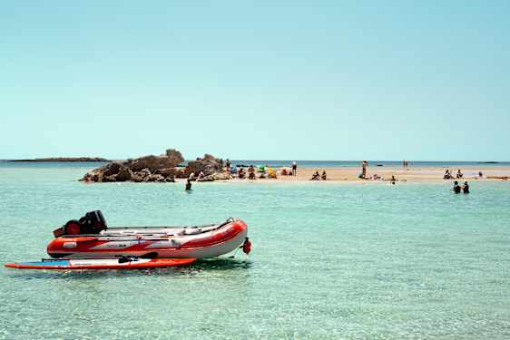 Elafonissi på Kreta