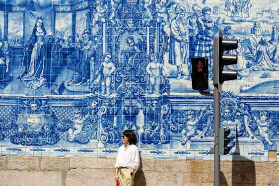 Malte fliser i Porto