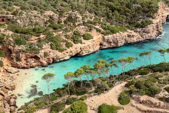 Strand på Mallorca