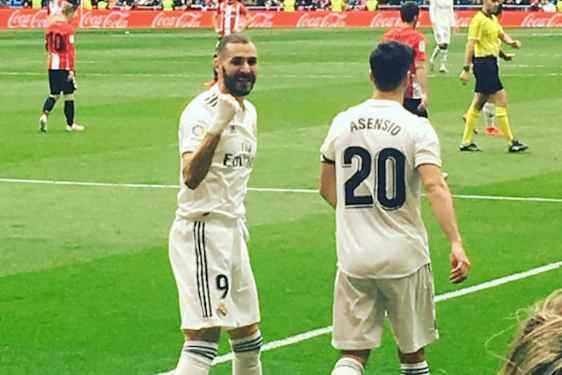 Fotboll i Madrid.