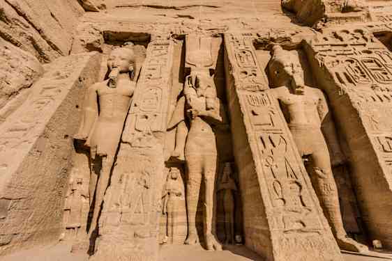 Steintempelet Abu Simbel