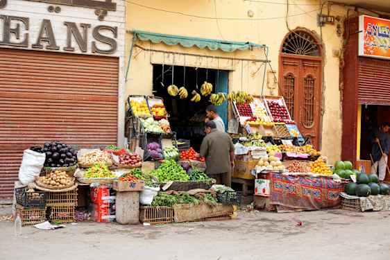 Lokal grønnsaksbutikk