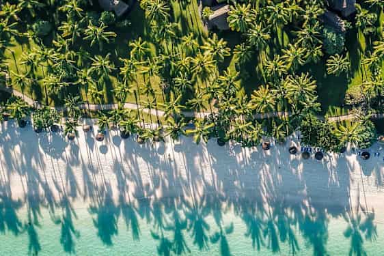 Strand på Mauritius