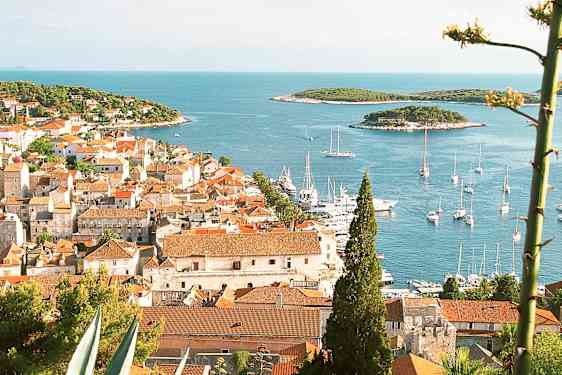 Øya Hvar i Kroatia