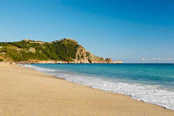 Kleopatrastranden i Alanya