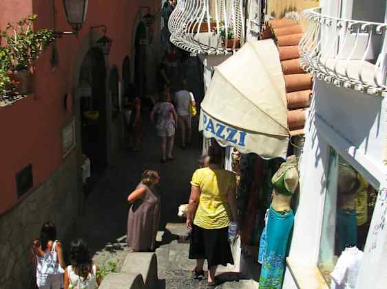 Vardagsliv i Positano