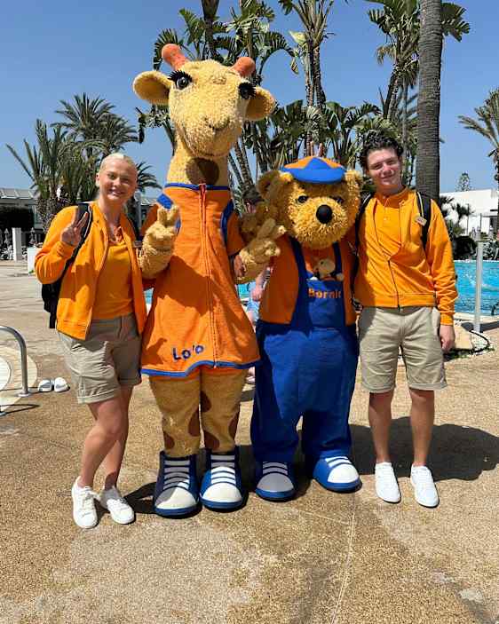 Lollo & Bernie og to Vingverter