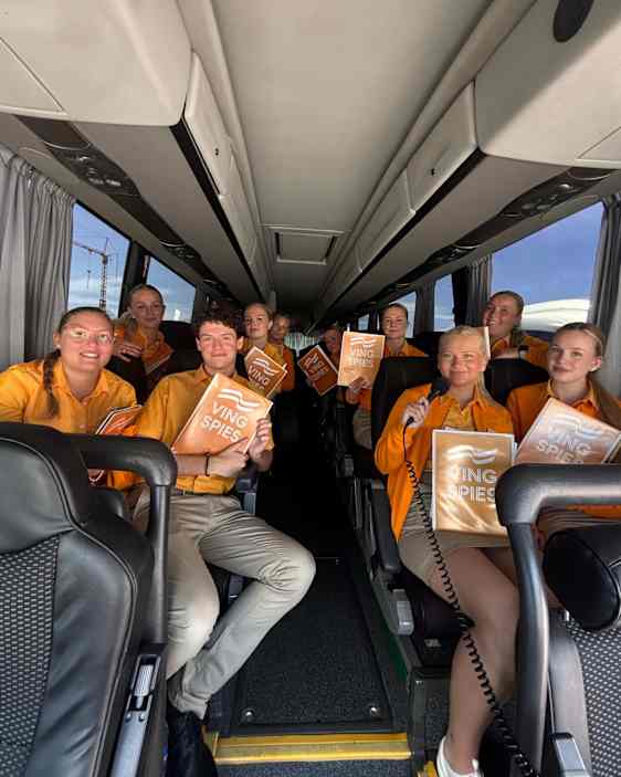 Vingverter i en buss