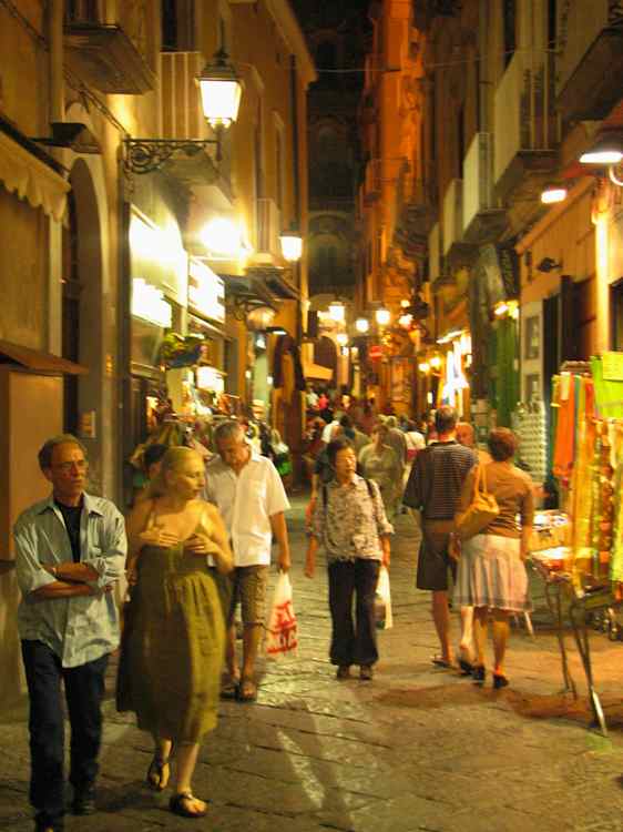 Folkliv i Sorrento