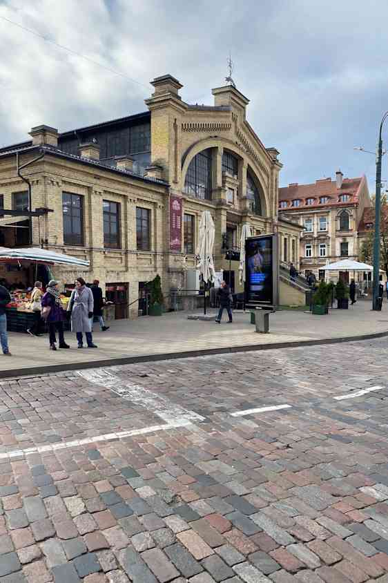 Halės Turgus er Vilnius’ eldste marked.