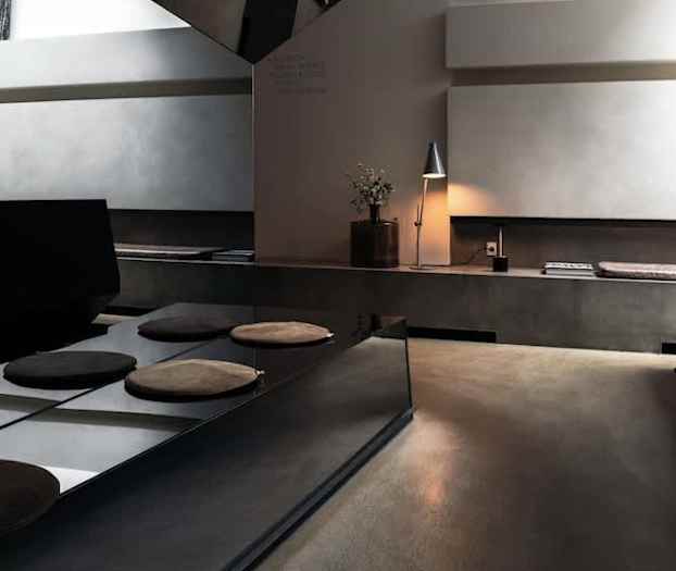 Sitteområde i lobbyen