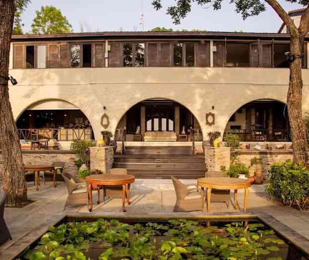 Sitteområde i lobbyen