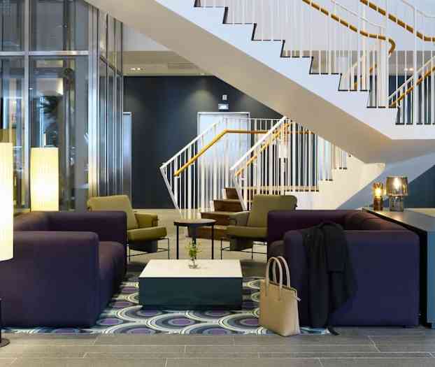Sitteområde i lobbyen