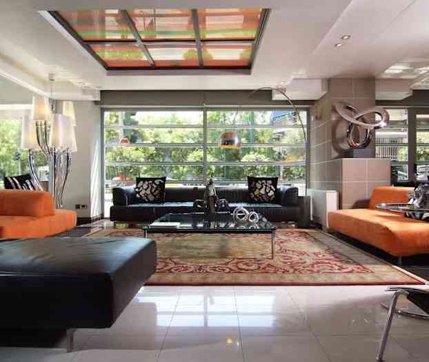 Sitteområde i lobbyen