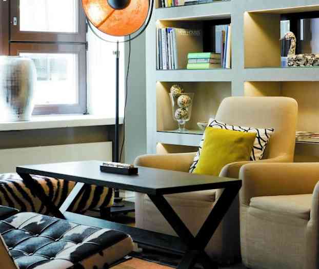 Sitteområde i lobbyen