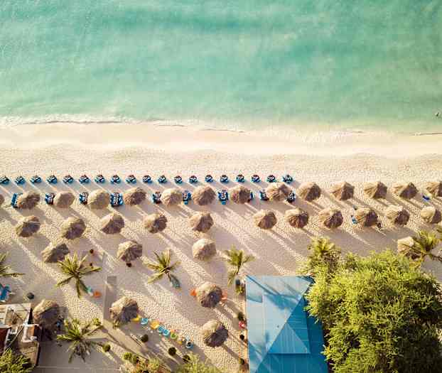 À la carte-restauranten Passions on the Beach