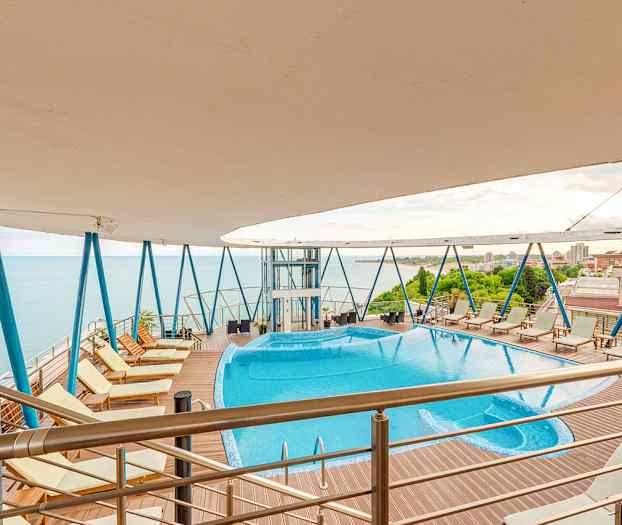 Hotellets bassengområde