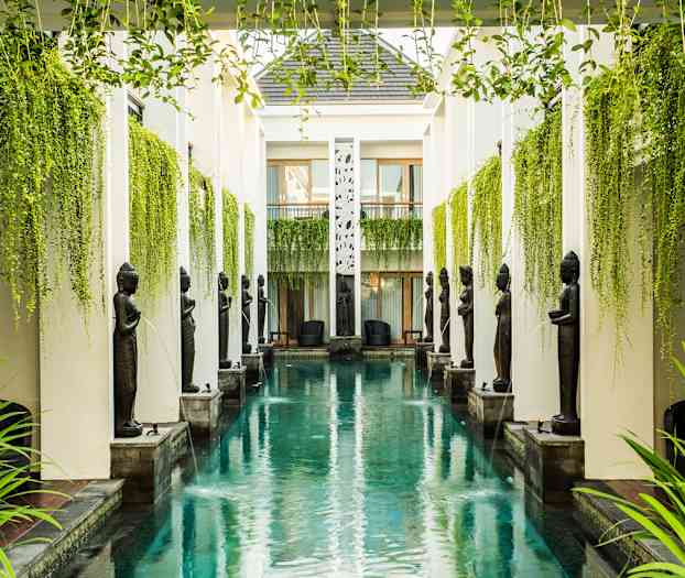 Dobbeltrom deluxe med direkte tilgang til basseng