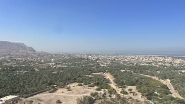 Utsikten fra Dhayah Fortet