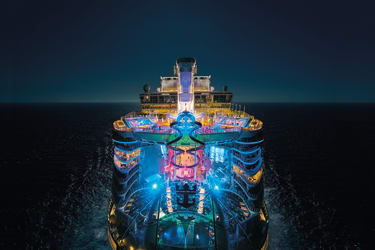 RCCLs skip Symphony of the Seas er et av verdens største skip.