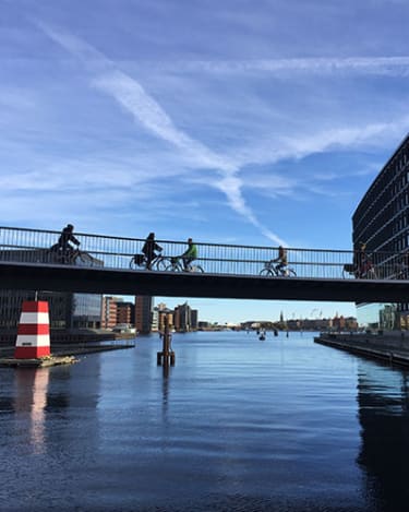 Sykkelbro over Københavns havn