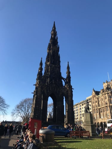 I Edinburgh finns mycket att se.