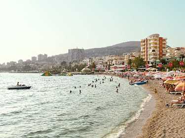 Strand i Saranda