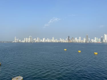 Skyline Cartagena i Colombia