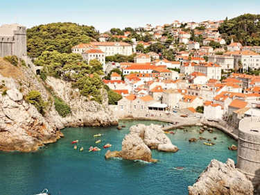 Dubrovnik fra oven