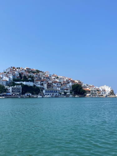 Skopelos sett från havet