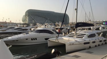 Reis med Ving på Formel-1 i Abu Dhabi