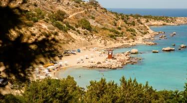 Strand på Kypros