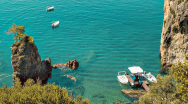 Badevik på Korfu