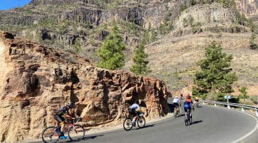 Sykkel i fjellene på Gran Canaria