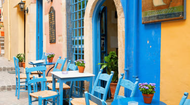 Fotografens favorittrestaurant i Chania