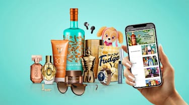 Samling av taxfree-produkter