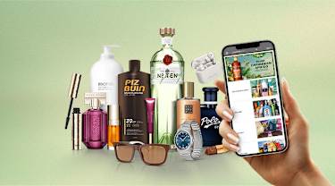 Samling av taxfree-produkter