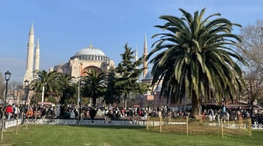 Den Blå Moske i Istanbul