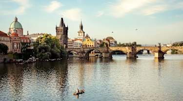 Praha i fint vær