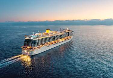 Venner ombord i et Costa skip