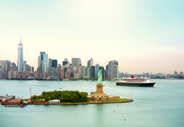 Cruiseskip ved New York