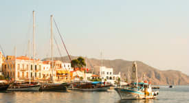 Idylliske Symi – uten transport