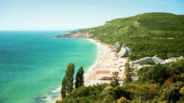 Seilbåttur med piknik på Svartehavet