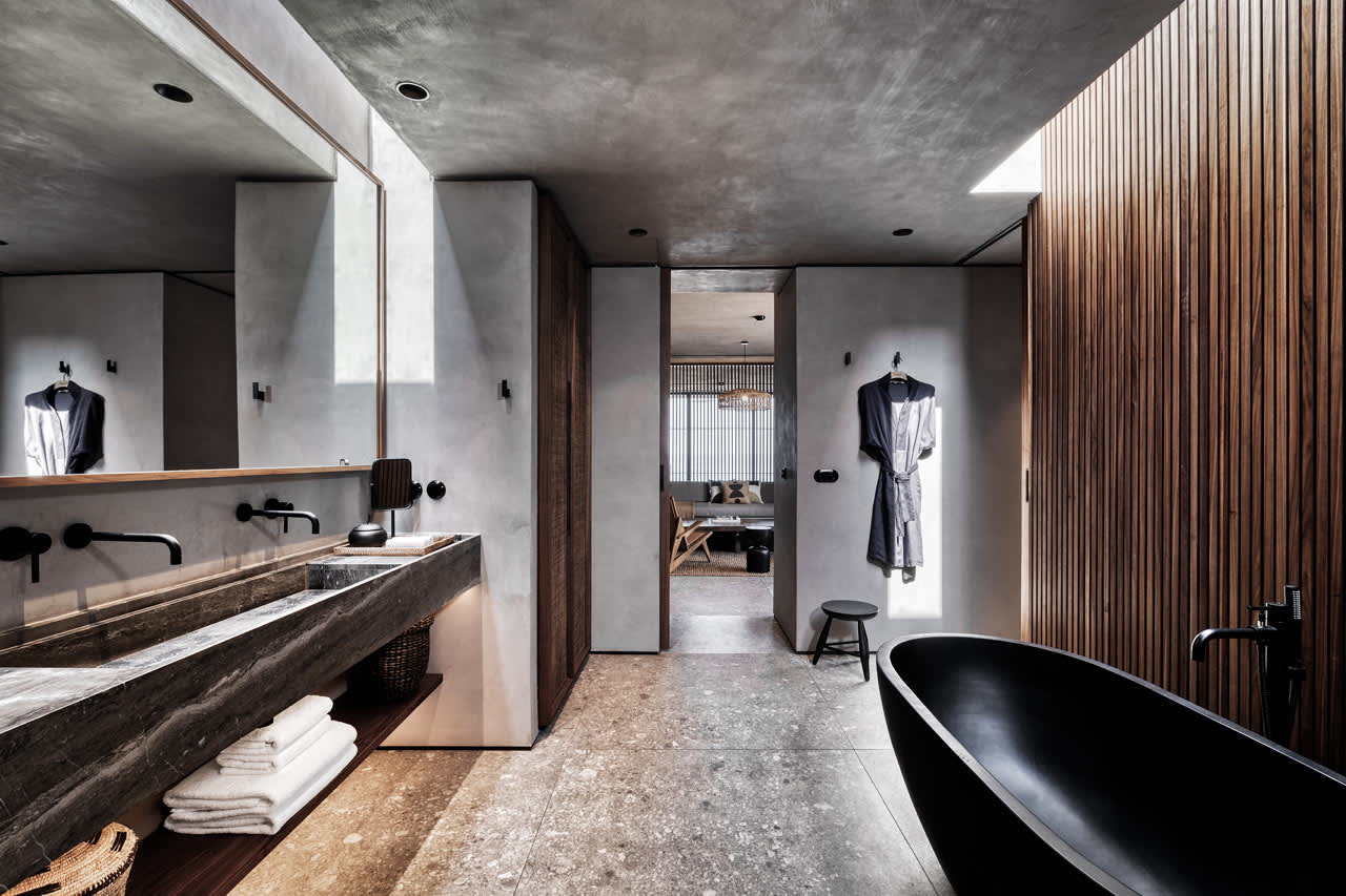 Dublettrom villa med privat basseng