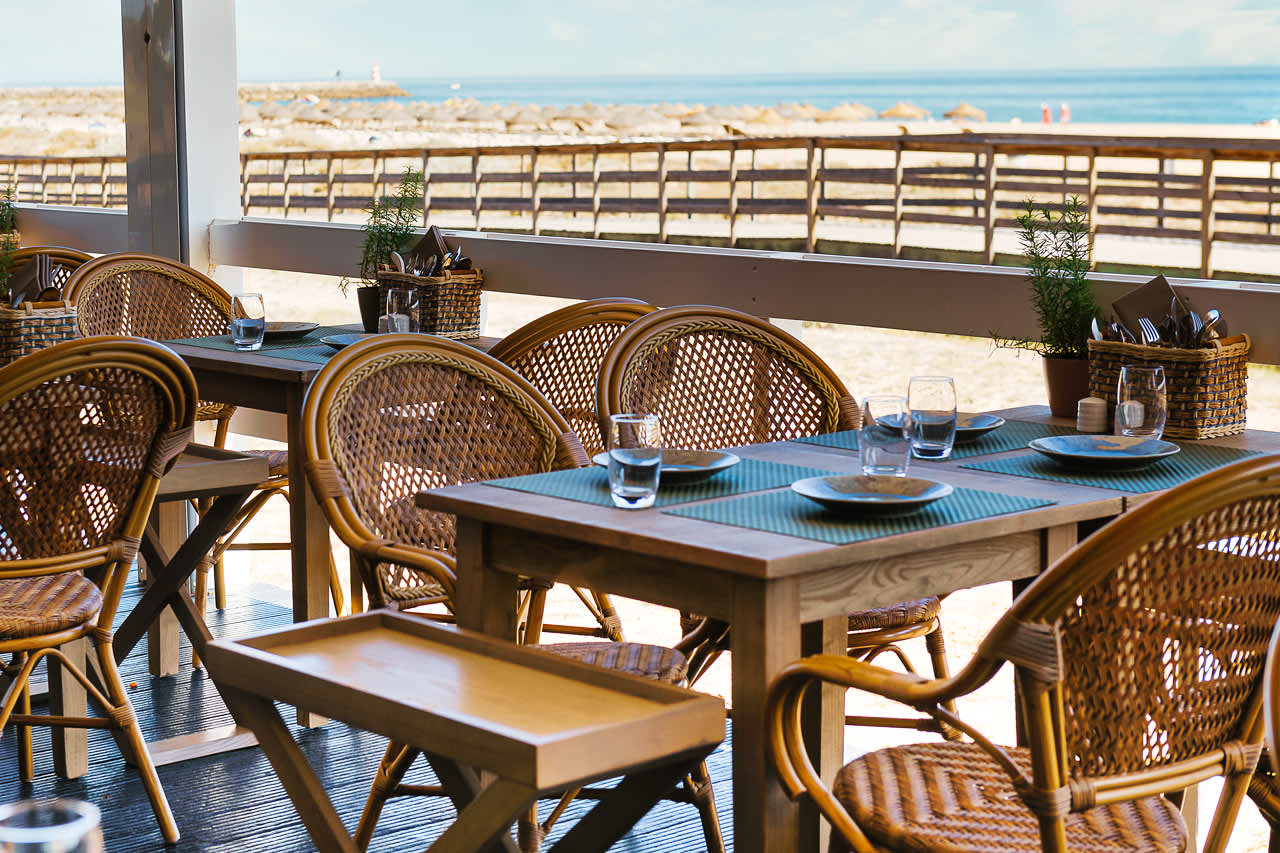 Hotellets strandrestaurant