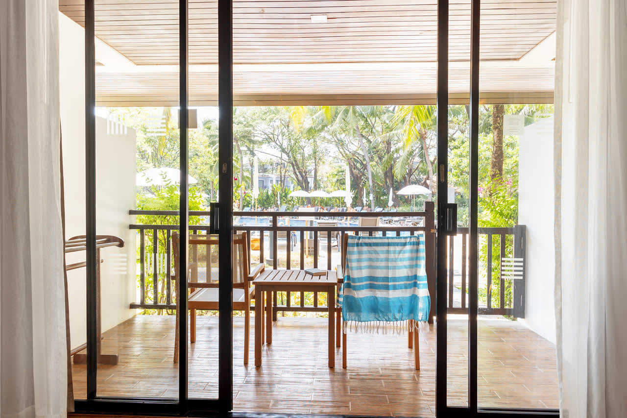 Classic Suite – 1 rom med terrasse mot bassengområdet