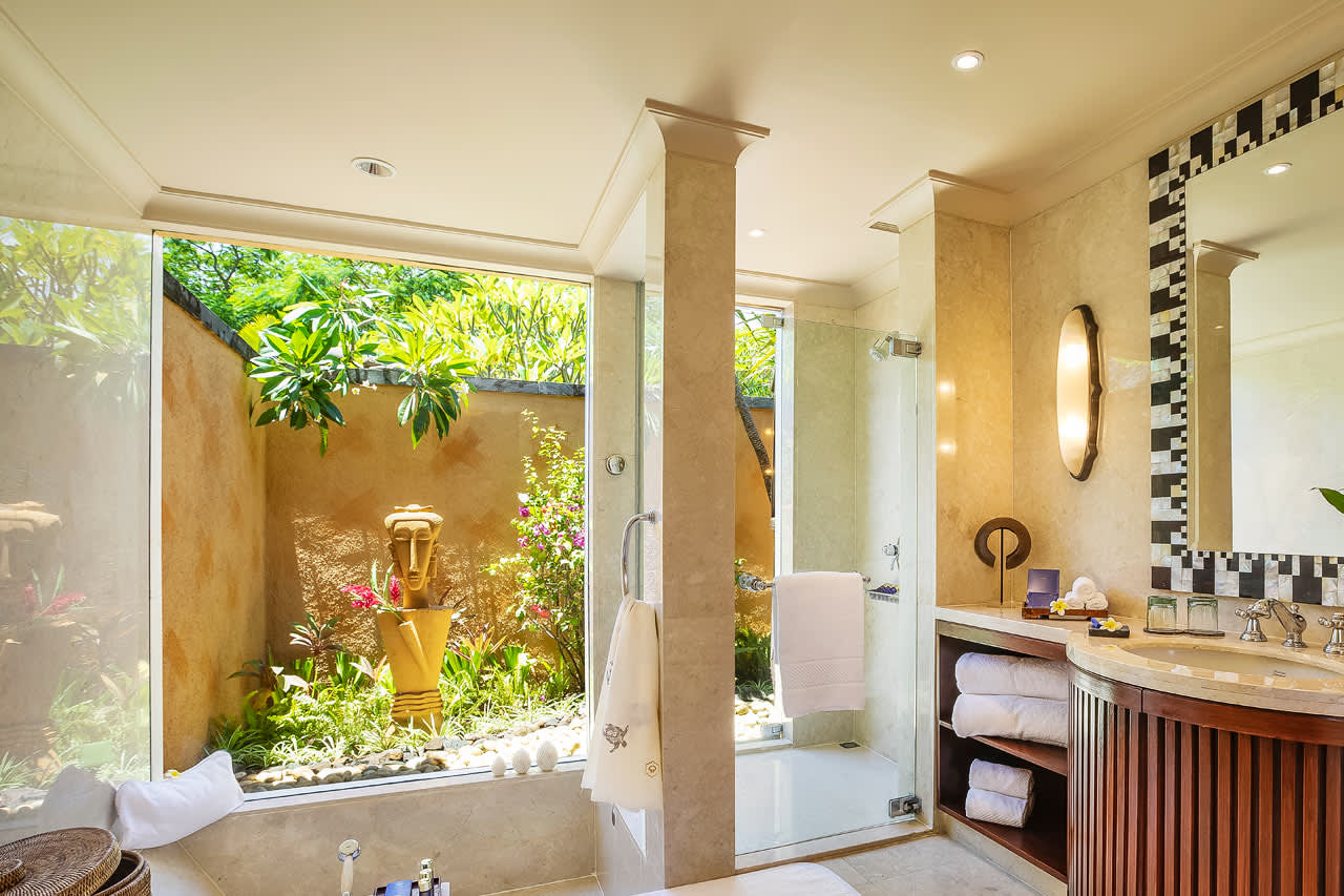 Badet i en Luxury Villa