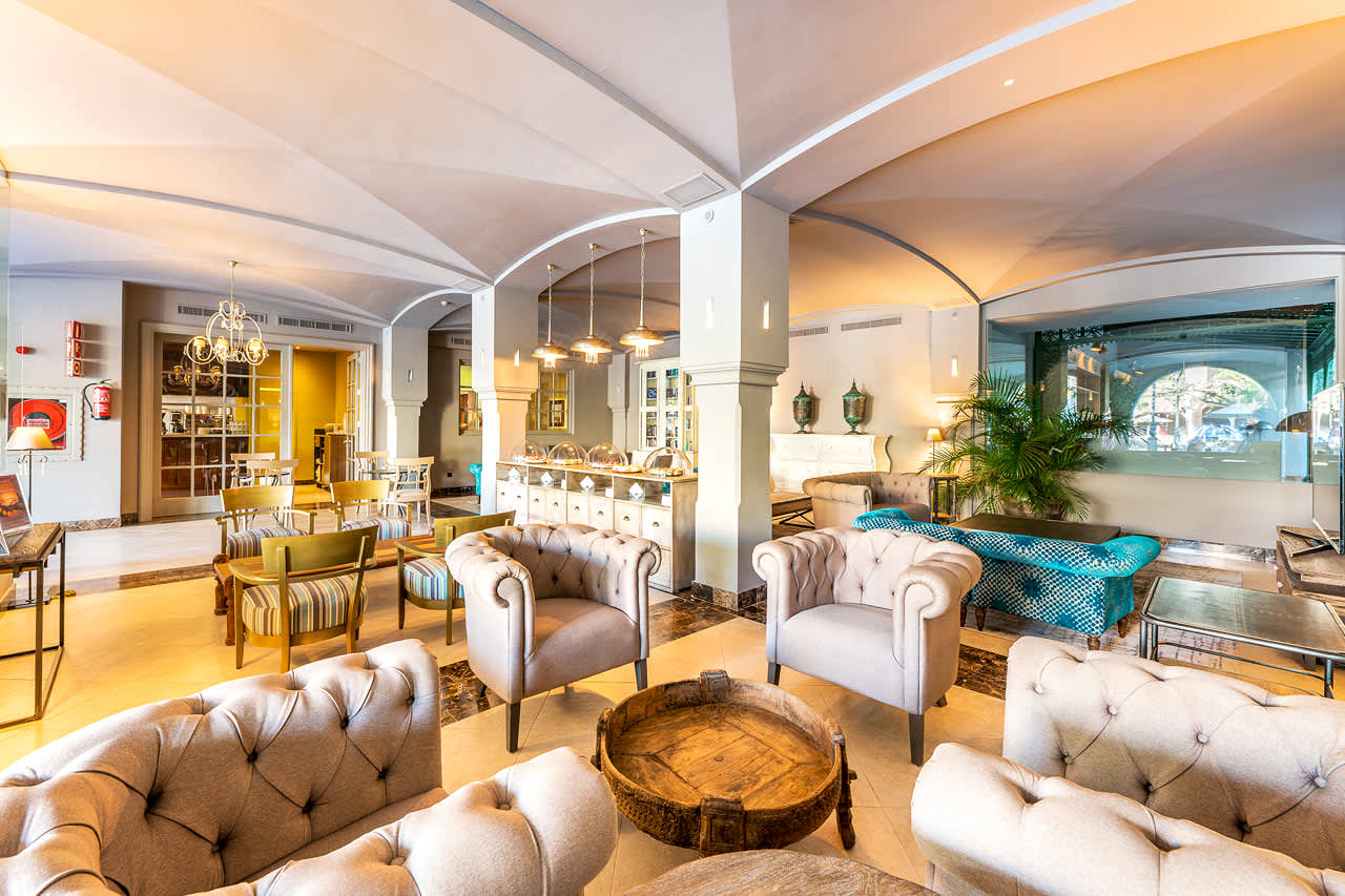 Separat VIP-lounge for gjester som bor på rom med konceptet UNIQUE By Lopesan