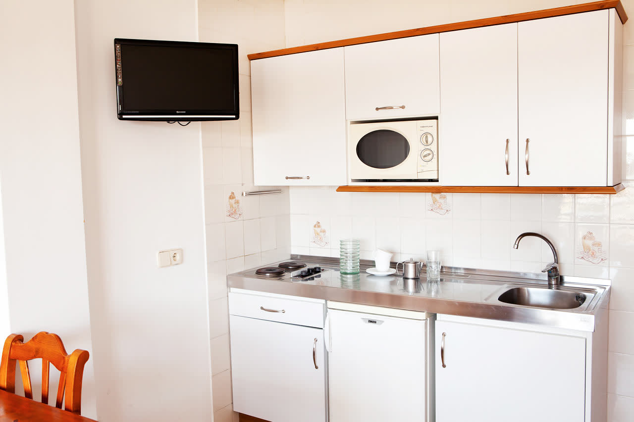Kjøkkenkrok i 2-romsleilighet